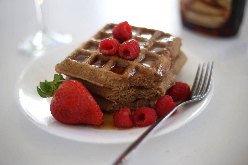 waffles made with beer